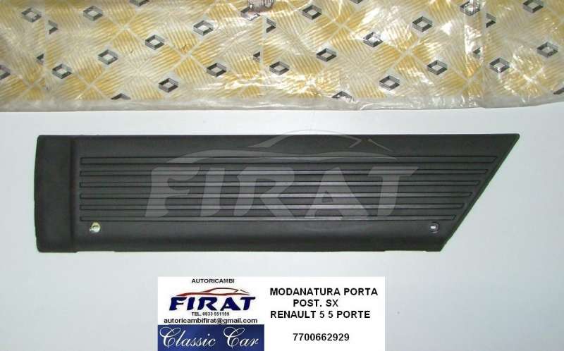 MODANATURA PORTA RENAULT 5 5 PORTE POST.SX